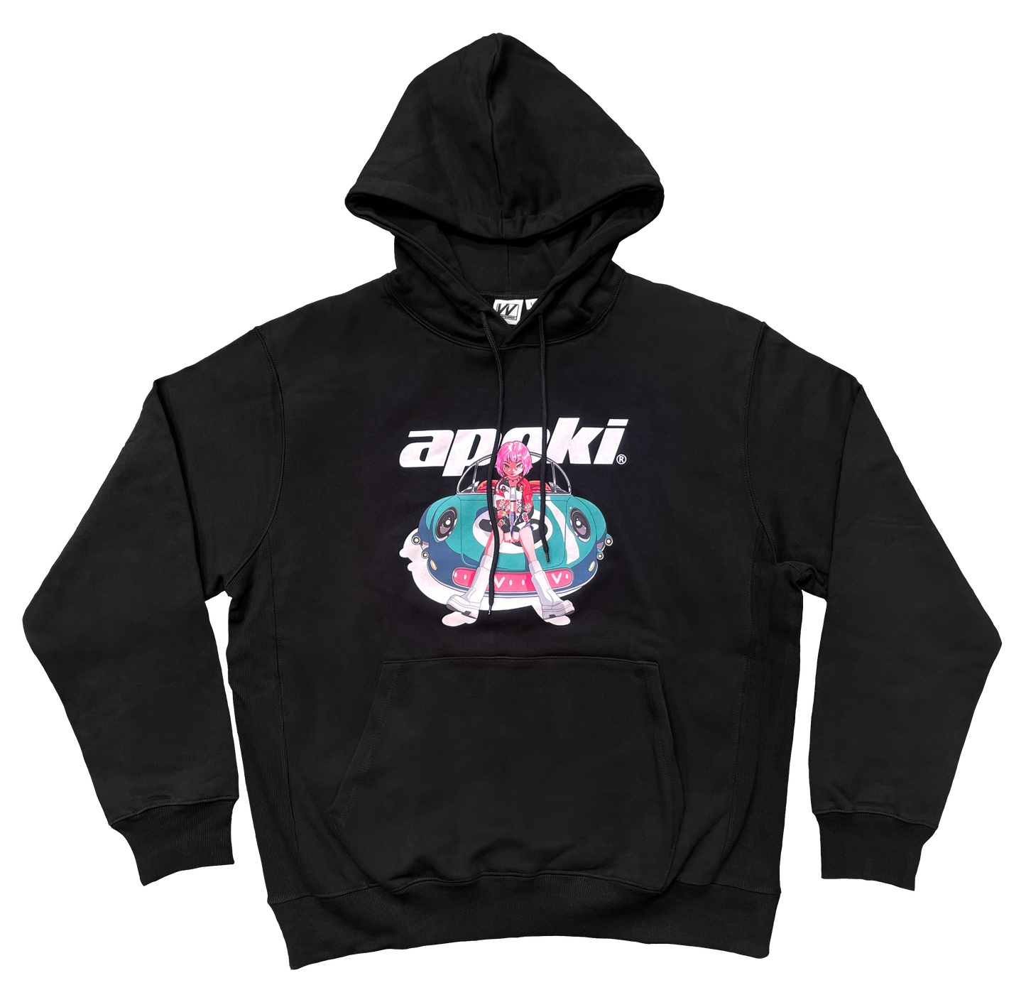 SHUT UP KISS ME Hoodie Black