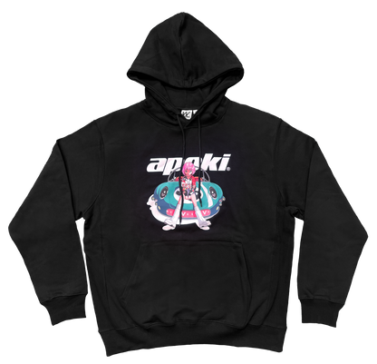 SHUT UP KISS ME Hoodie Black