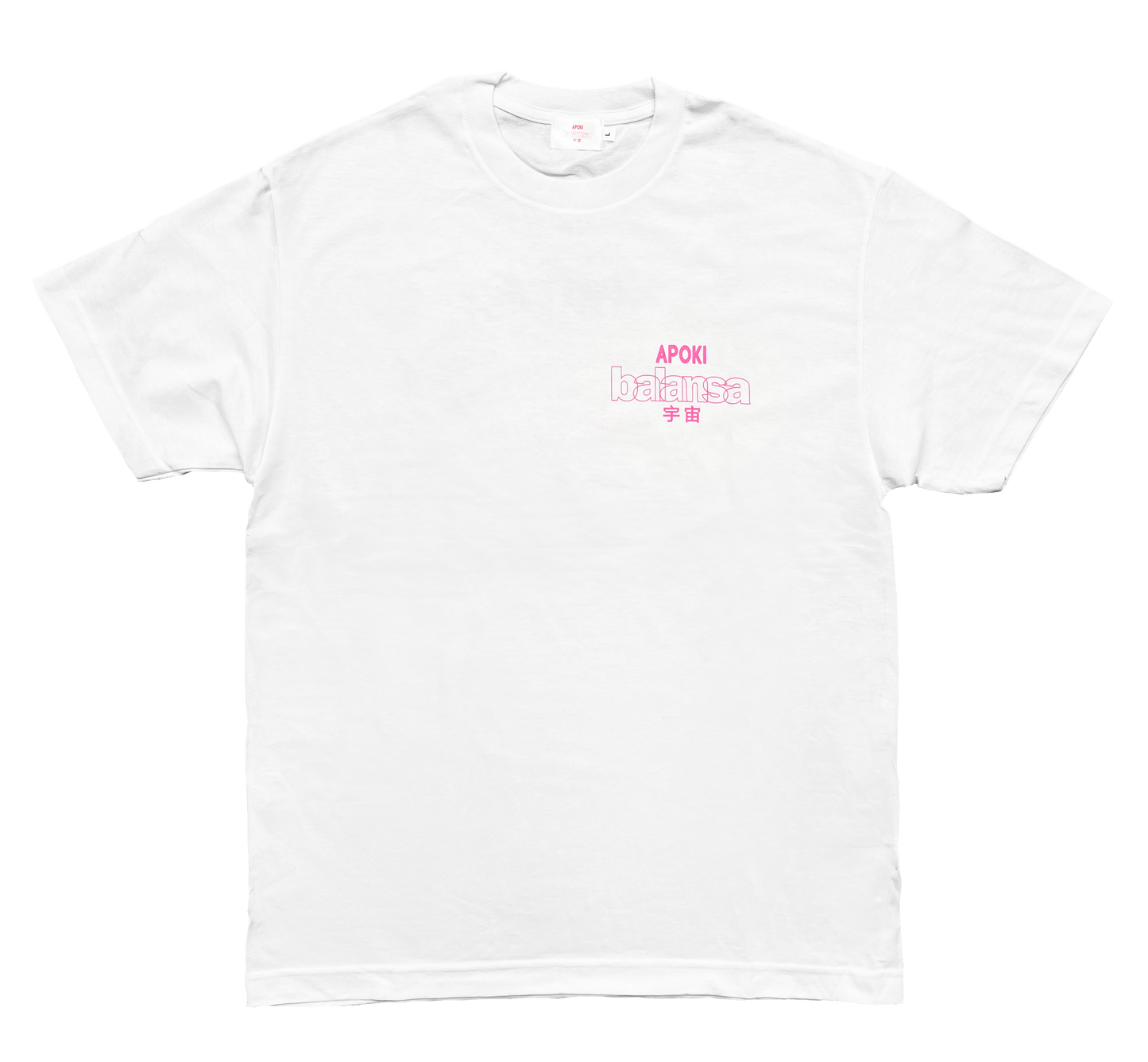 APOKI X BALANSA LOGO Tee White