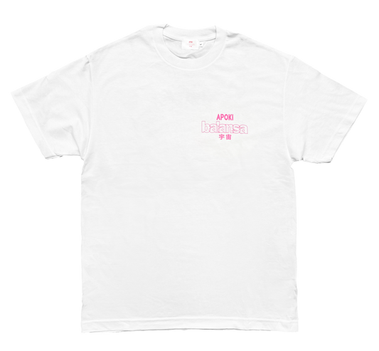 APOKI X BALANSA LOGO Tee White