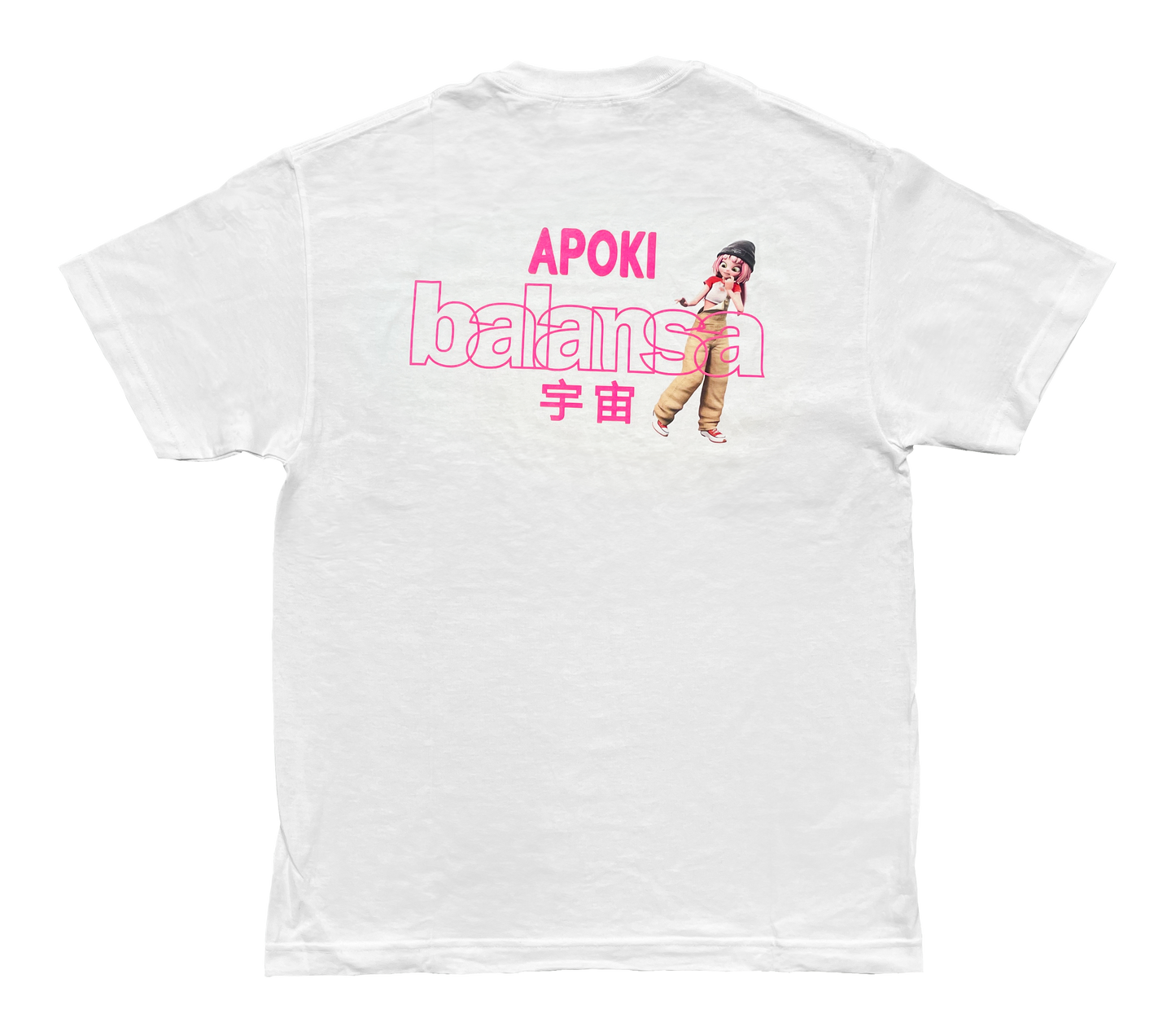 APOKI X BALANSA LOGO Tee White