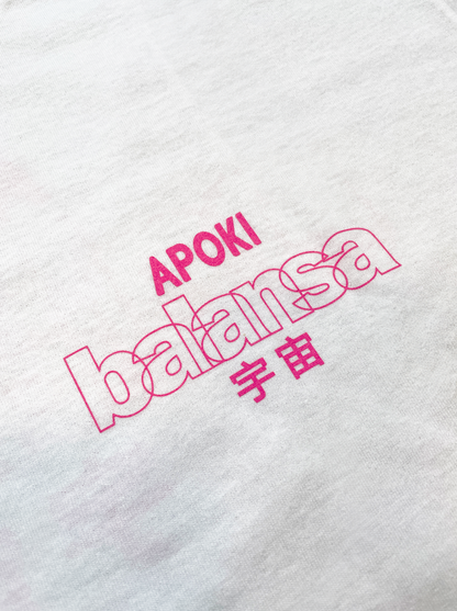 APOKI X BALANSA LOGO Tee White