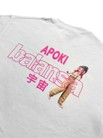 APOKI X BALANSA LOGO Tee White